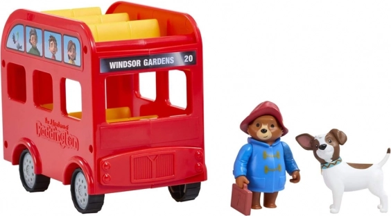 Legesæt Paddington med rød bus