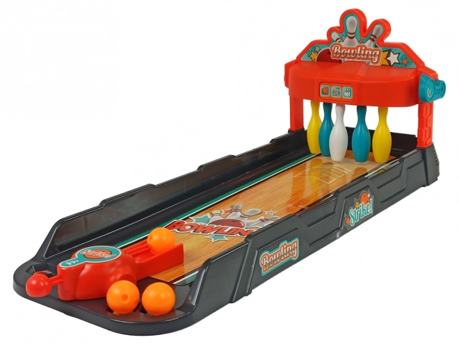 Mini kegle Arcade Spil Launcher Kortbane