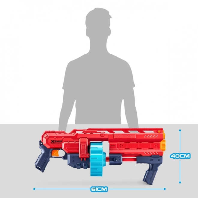 Affyrer X-Shot Excel Fortress med 48 pile