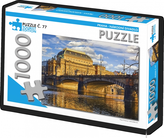 Puslespil Prag - Nationalteatret 1000 brikker