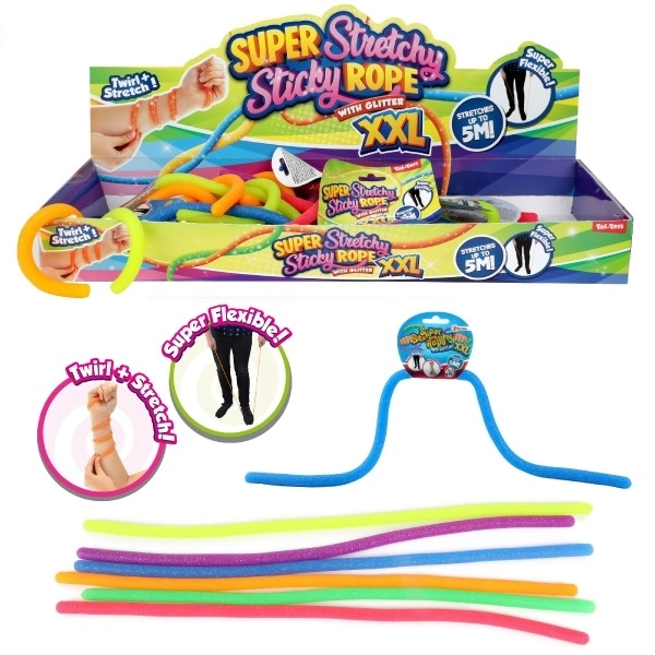 Super Strækbar Klæbrig Gummi XXL
