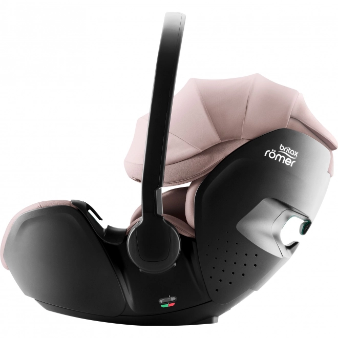 Barnevogn Smile 5Z med dyb klapvogn og autostol Baby-Safe Pro Style, Støvet Rose