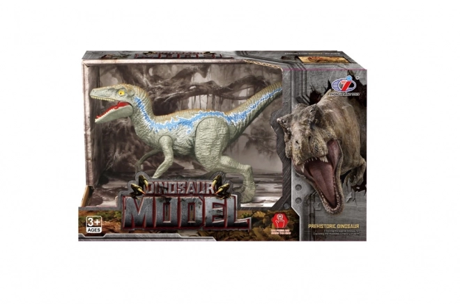 Interaktiv dinosaur med 4 typer