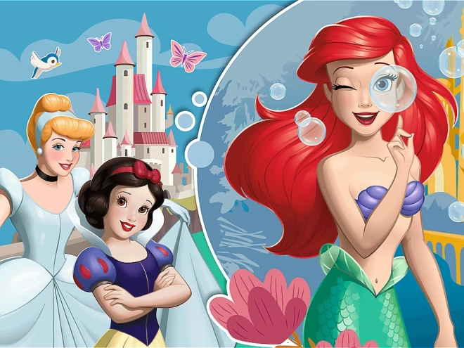 Puslespil 30 brikker prinsessernes skønne dag DISNEY PRINCESS