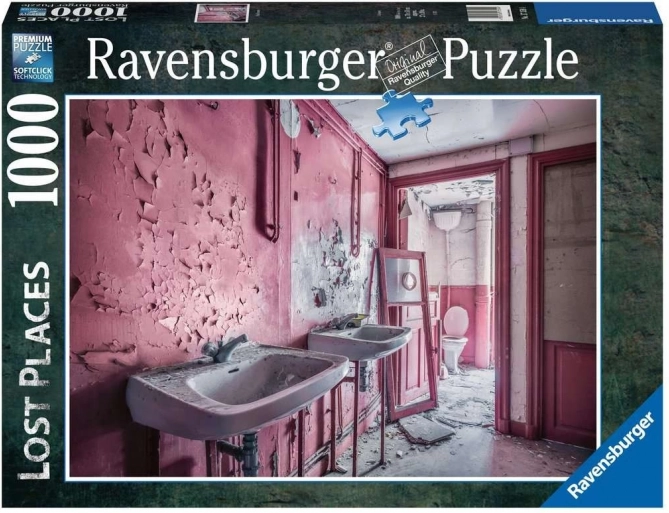puslespil 1000 brikker lyserød drøm Ravensburger