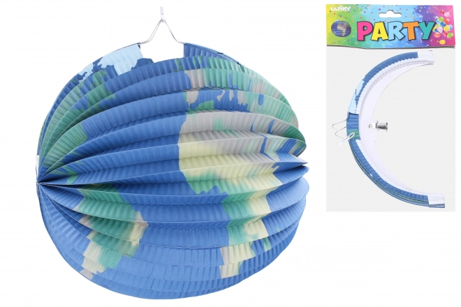 Lampion kugle Jord 25 cm