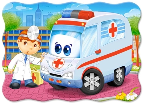 Puslespil Redningens Doktor med 30 brikker