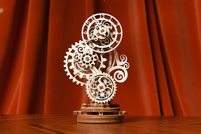 Ugears 3D træ mekanisk puslespil Steampunk-ur