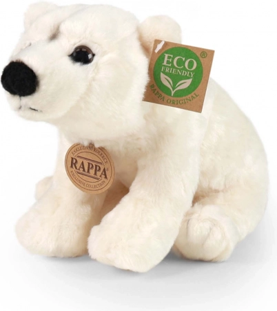 Plysset isbjørn 22 cm eco friendly