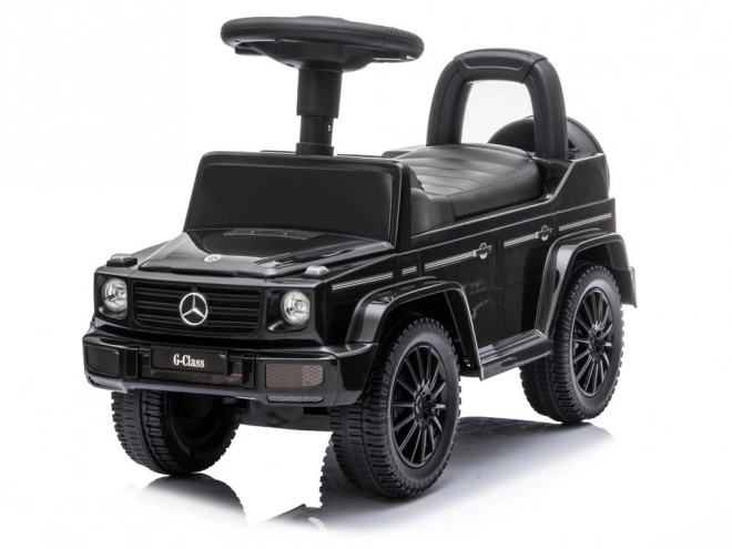 Gåbil Mercedes G-Klasse sort med horn og motorlyd