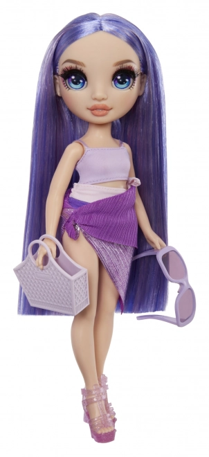 Rainbow High Fashion dukke i badetøj - Violet Willow