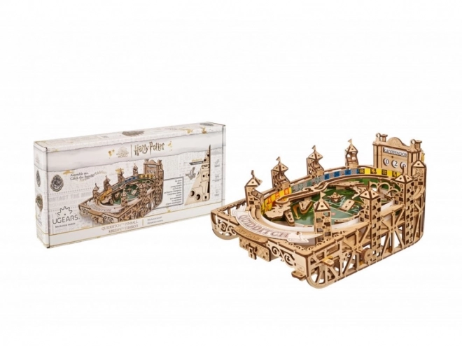 Ugears Træ 3D mekanisk byggesæt Harry Potter - Quidditch Pinball