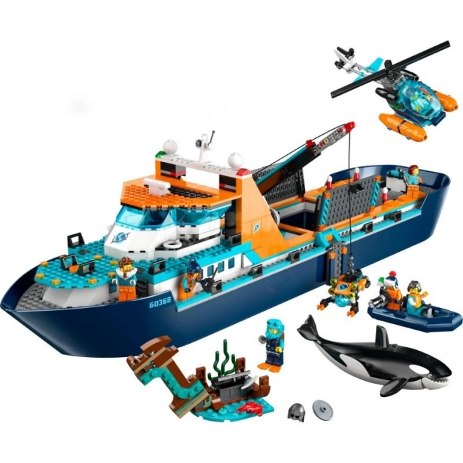 LEGO City forskerfartøj til Arktis