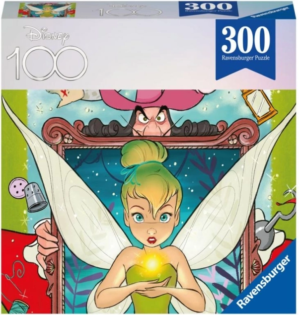 Disney 100 år: Klokkeblomst – puslespil 300 brikker