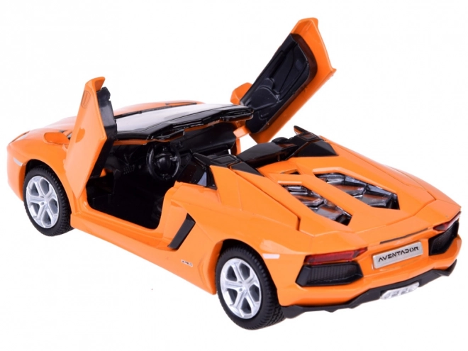Metalmodelbil Lamborghini Aventador Roadster 1:32 interaktiv