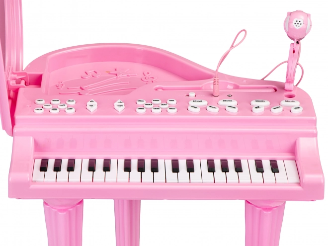 Klavertastatur piano med mikrofon mp3