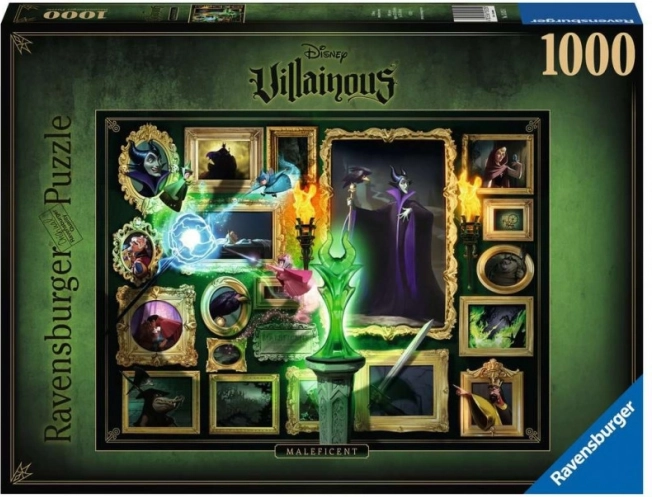 Ravensburger puslespil Villainous: Maleficent 1000 brikker