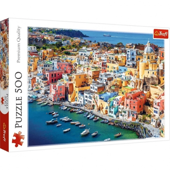 Puslespil 500 brikker Procida Kampanien Italien