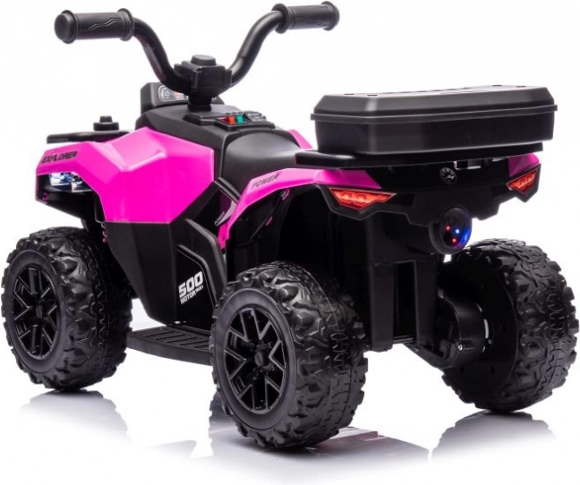 Batteridrevet Børne-ATV GTS1155 – Lyserød