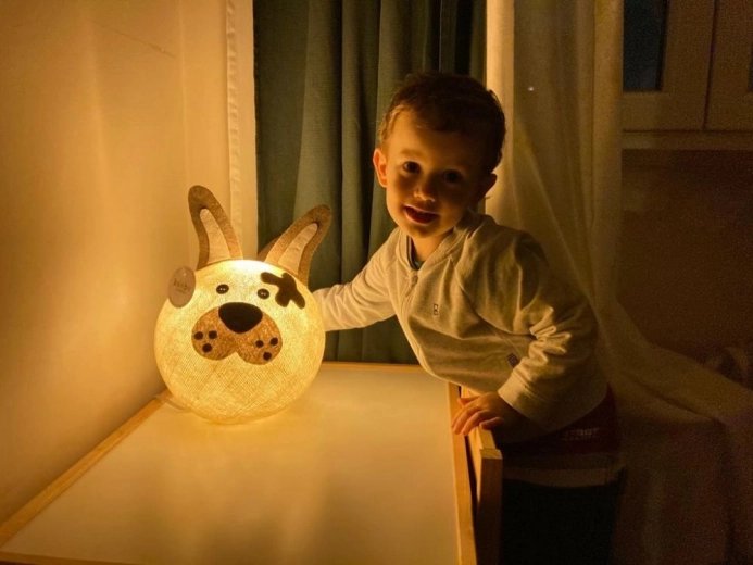 Blidt, beroligende lys til indsovning