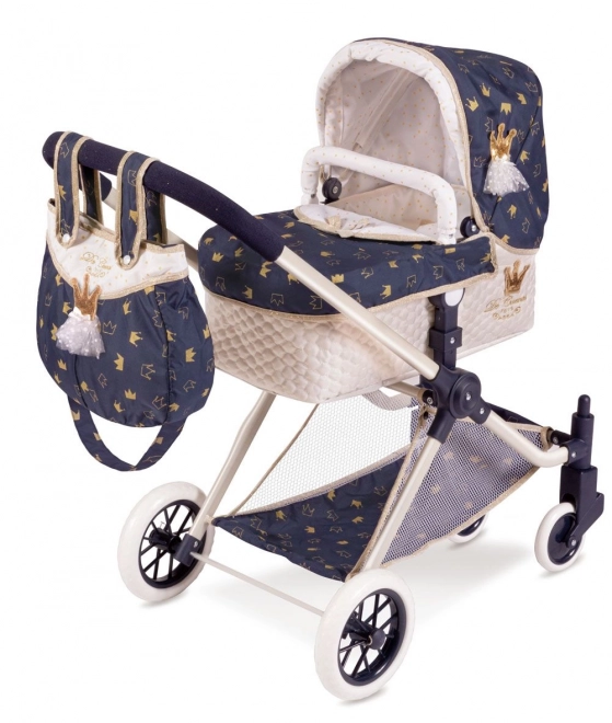 DeCuevas 80732 Dukkevogn til dukker 3 i 1 XL med taske Classic Gold 2020 - 81 cm
