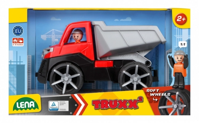 Auto Truxx 2 lastbil tip plast 26cm med figur 27x15x16cm 24m+