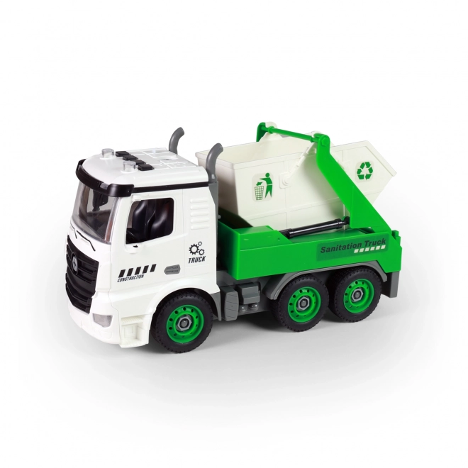 Skruetrækker containerbil med lys og lyde