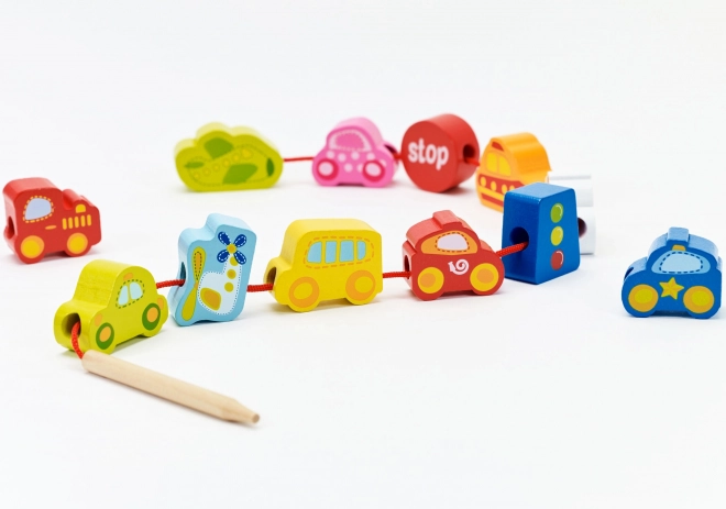 Classic World snørebare perler – transport, 13 stk.