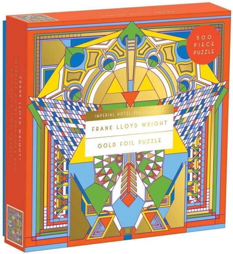 Metallisk puslespil Frank Lloyd Wright – Hotel Imperial 500 brikker