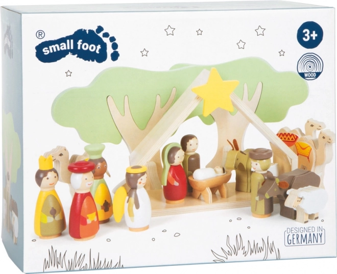 Small Foot Juledag i træ