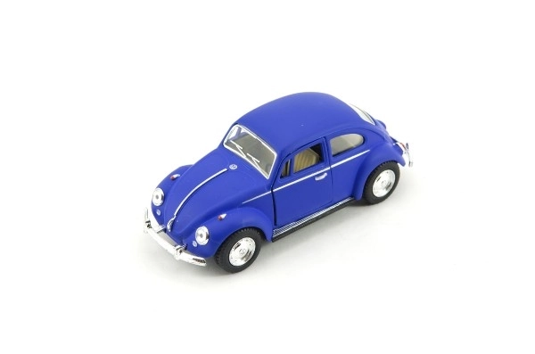Auto Kinsmart VW Klassisk Beetle metal/plastik 13cm med friktionstræk 4 farver 12stk i boks