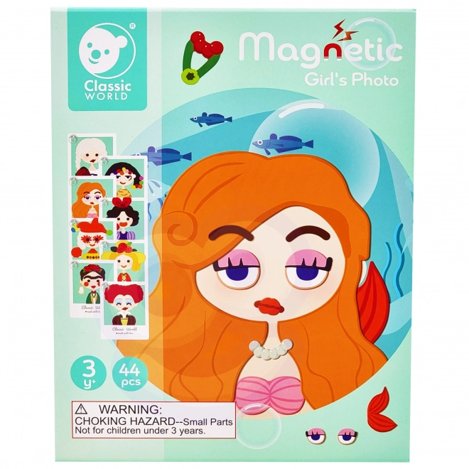 Magnetisk puslespil Prinsesse