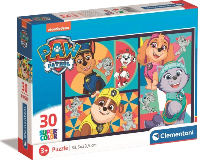 CLEMENTONI Puzzle Paw Patrol 30 brikker