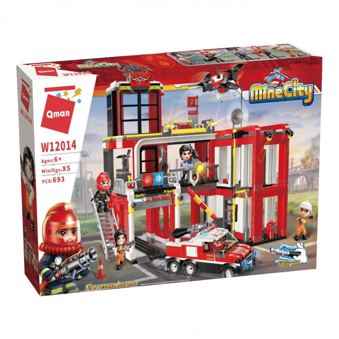 Qman Mine City Brandlinje W12014 Brandstation