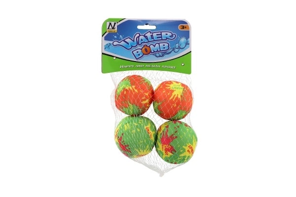 Vandbomber 4 stk stof 7cm i net