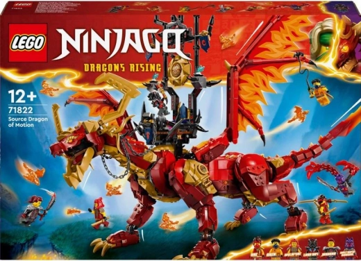 6 minifigurer og 6 åndelige drager
