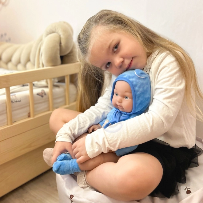 Woopie kongelig dukke baby i bjørnedragt 46 cm