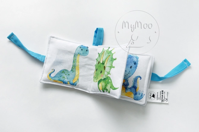 MyMoo Mini blød bog - Rejsen til forhistorien