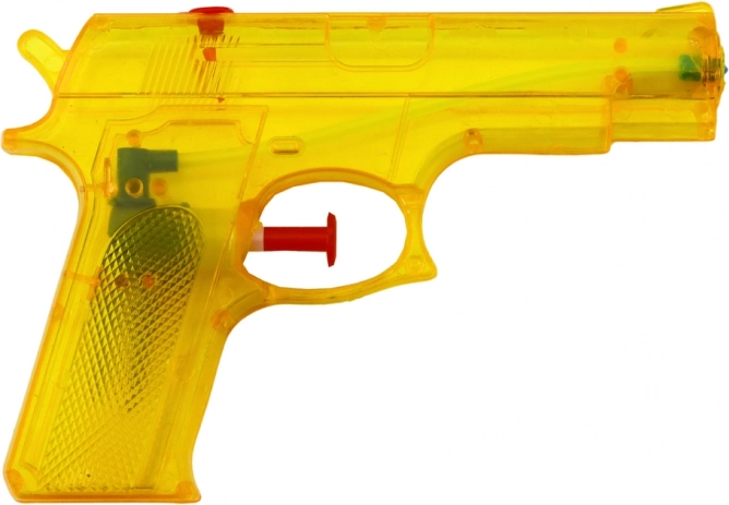 Lille plast vandpistol gul 15 × 10,5 cm
