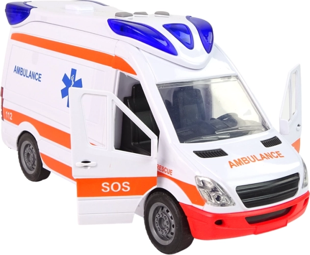 Lys og lyde som i en ægte ambulance