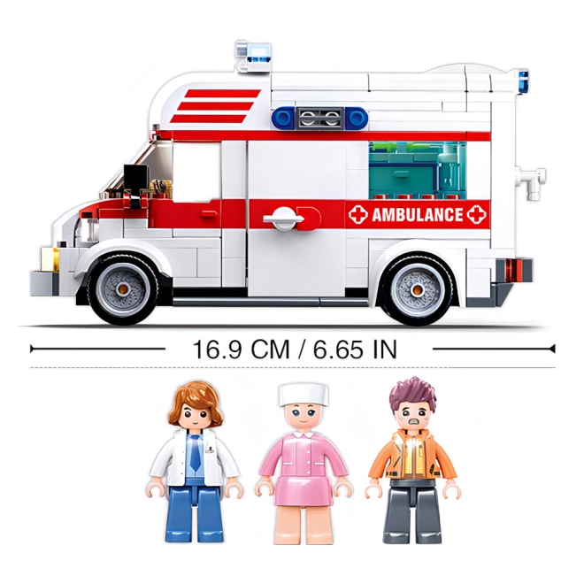 Realistisk ambulance til actionfyldt redning
