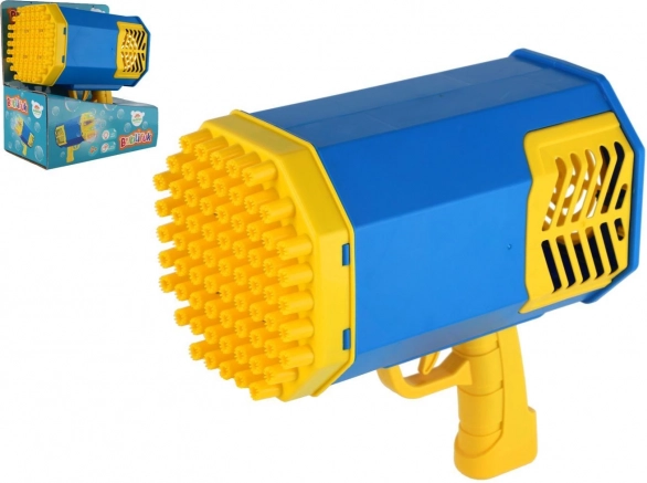 Sæbeboblepistol med lys og opladning, 22 cm