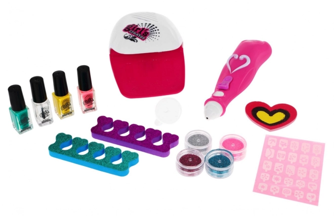 Komplet studie til børnemanicure
