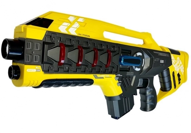 Sæt med laser tag rifler til 4 hold i to farver