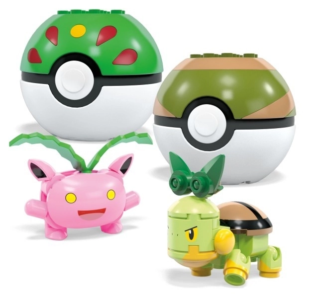 Byggesæt Pokémon Græs Team