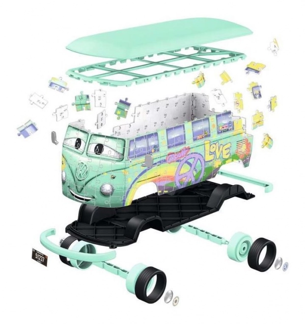 RAVENSBURGER 3D puslespil Bus Biler: Fillmore 162 stykker