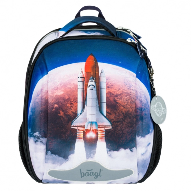 Baagl skolesæt Space Shuttle: skoletaske, penalhus, pose