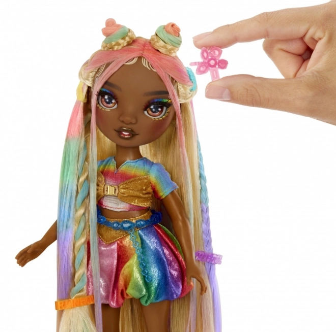 Rainbow High dukke Meline med hårkridt