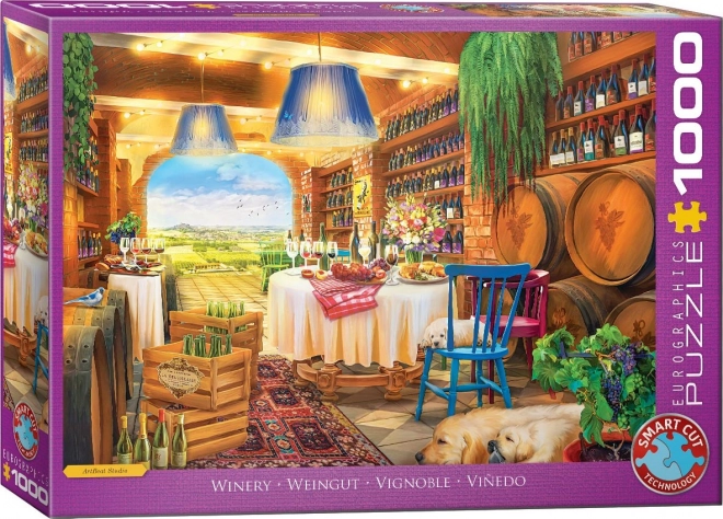 Puzzle Winery 1000 brikker Eurographics