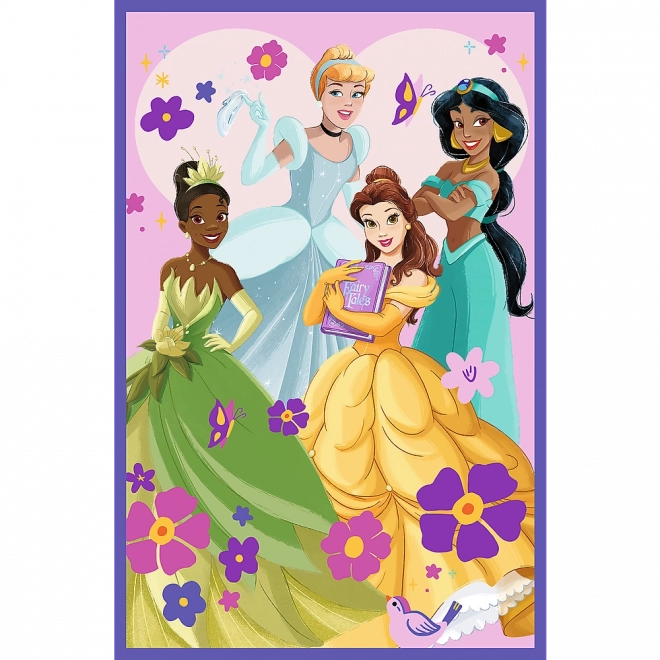 Puslespil 3x80 Disney Prinsesser Venner Trefl